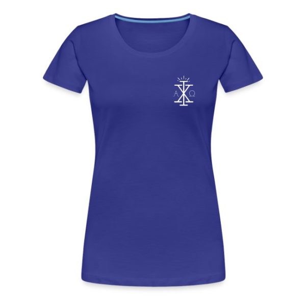 T-Shirt Premium Femme bleu