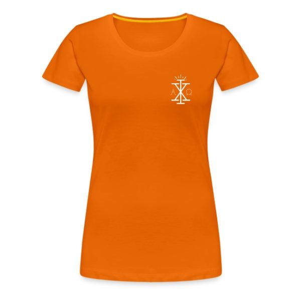 T-Shirt Premium Femme orange