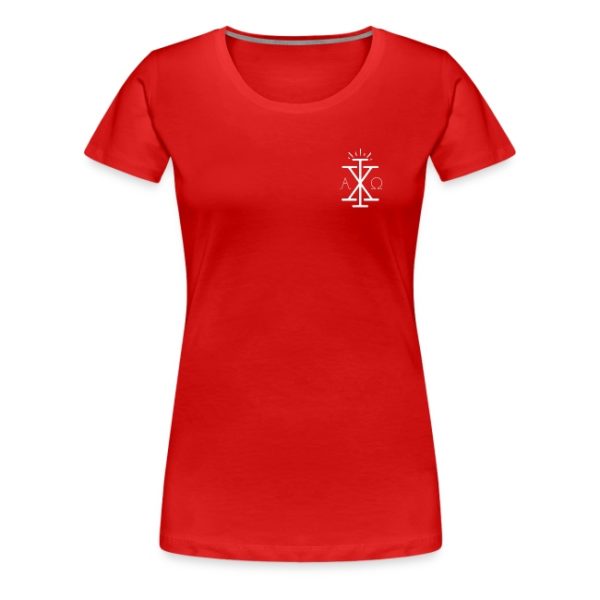T-Shirt Premium Femme rouge
